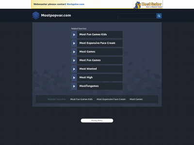 mostpopvar.com snapshot
