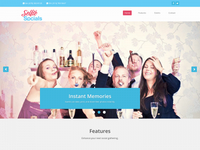 selfiesocials.com snapshot