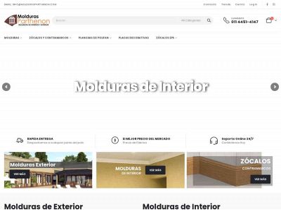 www.moldurasparthenon.com snapshot