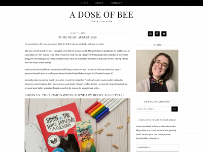 adoseofbee.com snapshot