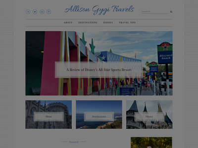allisongygitravels.com snapshot