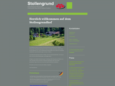 stollengrund.de snapshot