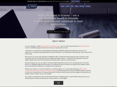 web34.co.uk snapshot