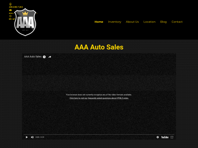 aaacarsales.com snapshot