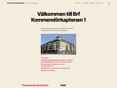 kommendorkaptenen.se snapshot