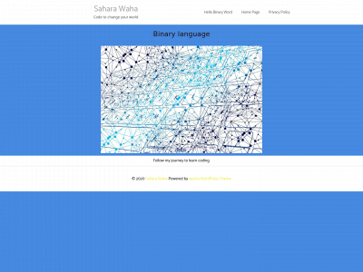 saharawaha.com snapshot