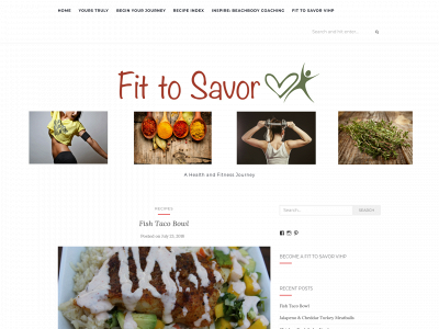 fittosavor.com snapshot