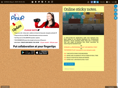 pinup.com snapshot
