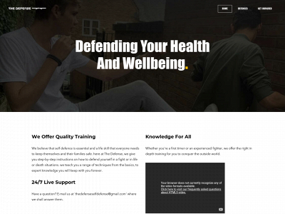 thedefenseselfdefense.weebly.com snapshot