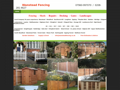 wansteadfencing.co.uk snapshot