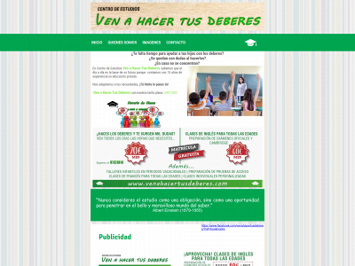 venahacertusdeberes.com snapshot