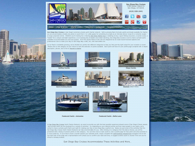 sandiegobaycruises.com snapshot