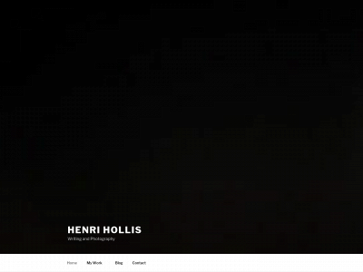 henrihollis.com snapshot