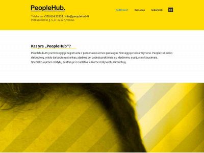 peoplehub.lt snapshot