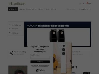 blaudio.nl snapshot