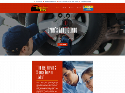 lynnsautoclinictampa.com snapshot