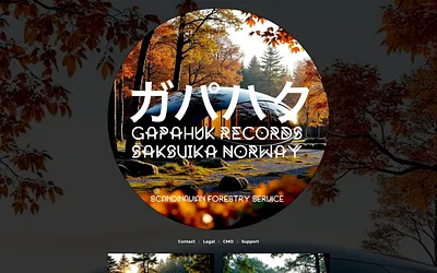 gapahuk-records.no snapshot
