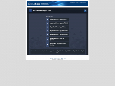 royalresidenceegypt.com snapshot