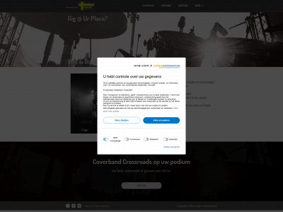 coverbandcrossroads.be snapshot