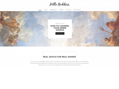hellogoddess.net snapshot