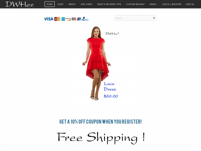 www.dwher.com snapshot