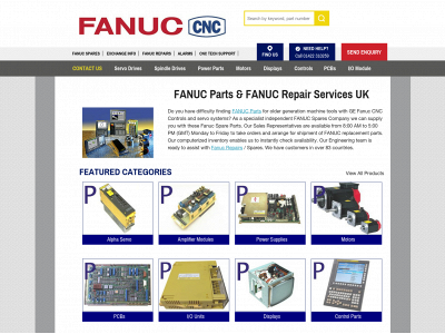 gefanuc-spares.com snapshot