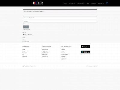 kepler-shop.com snapshot