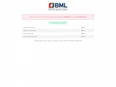 bml.lt snapshot