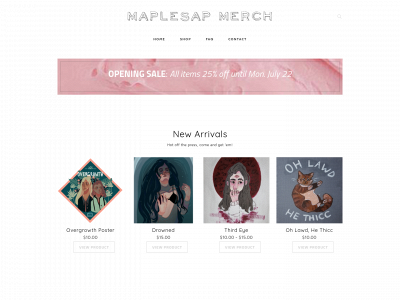 maplesapcat.weebly.com snapshot