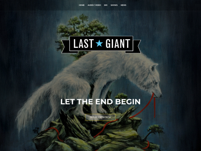lastgiantband.com snapshot