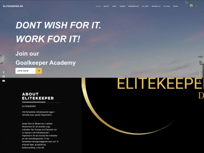elitekeeper.dk snapshot