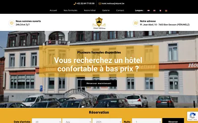 hotel-melissa.be snapshot