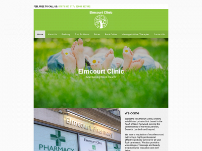 elmcourtclinic.co.uk snapshot
