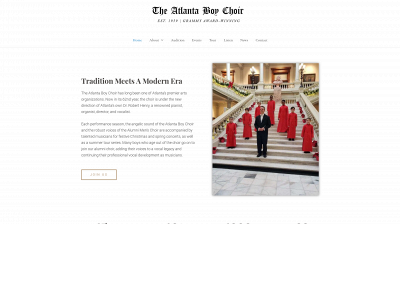 atlantaboychoir.org snapshot