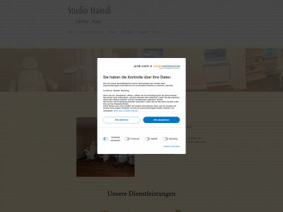 fusspflege-haindl.at snapshot