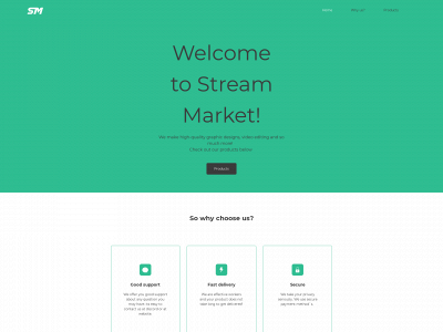 streammarket.store snapshot