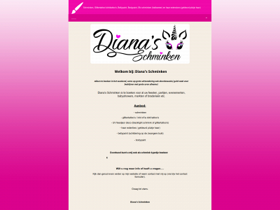 dianasschminken.nl snapshot