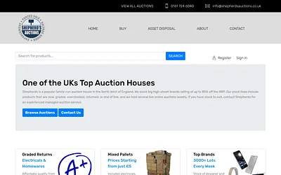 shepherdsauctions.co.uk snapshot