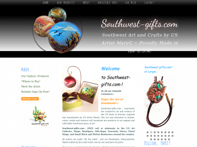 southwest-gifts.com snapshot