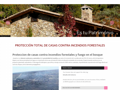 casassinfuego.com snapshot