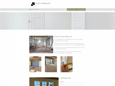martinhallberg.nu snapshot