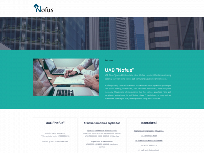 nofus.lt snapshot