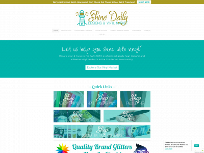 www.shinedailydesigns.com snapshot