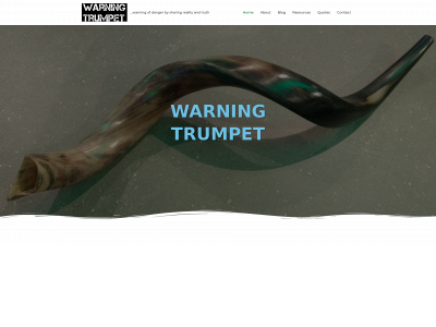 warningtrumpet.com snapshot