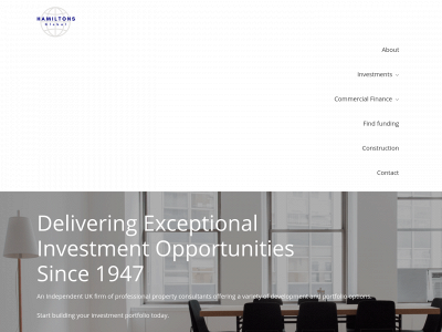 hamiltonsglobal.co.uk snapshot