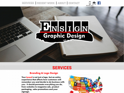 ensigngraphicdesign.net snapshot