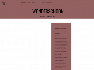 wonderschoonbrows.nl snapshot