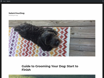 salemyourdog.com snapshot