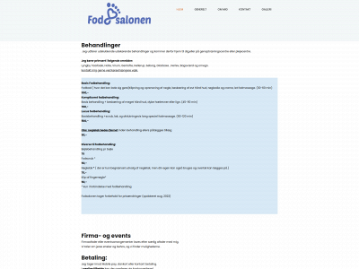 fodsalonen.dk snapshot