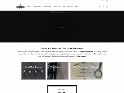 professionalframing.com snapshot